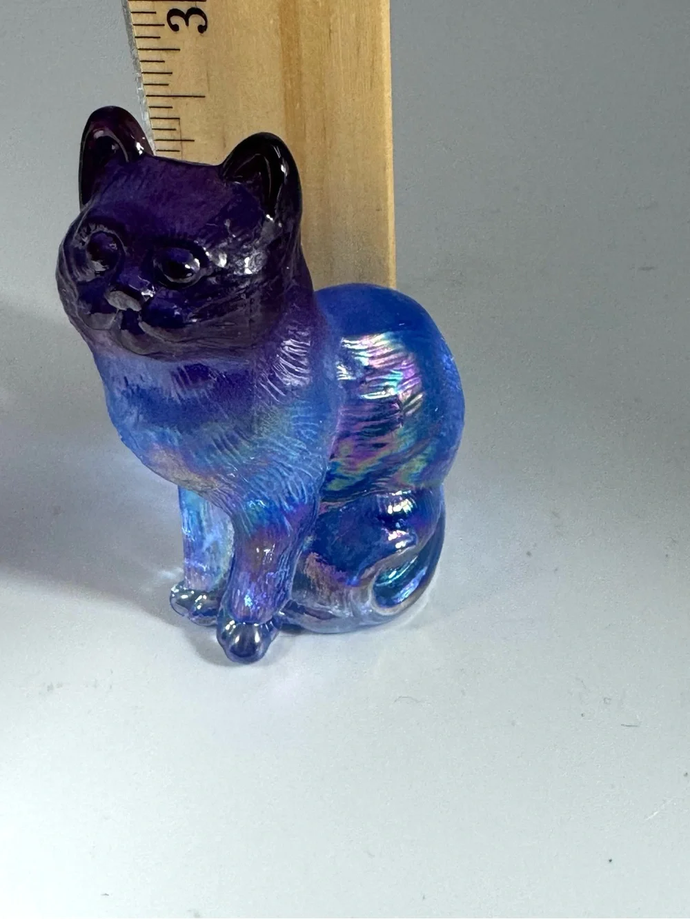 Moser Blue/Purple Iridescent Cat